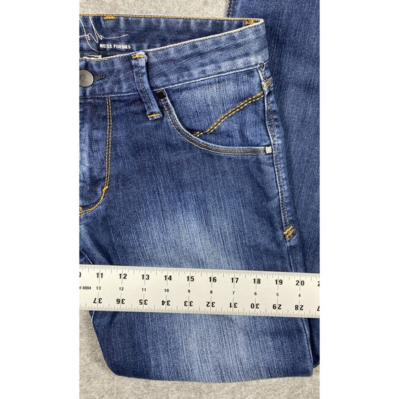 Quiksilver Reese Forbes Jeans Men 30 x 32 R Blue Wash Straight Leg - Picture 5 of 15